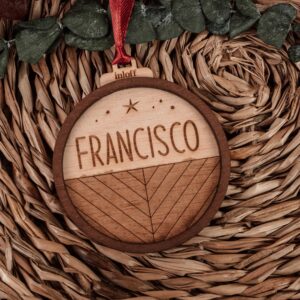 Mini Bola Navidad Personalizada con Nombre - Imagen 11