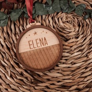 Mini Bola Navidad Personalizada con Nombre - Imagen 12