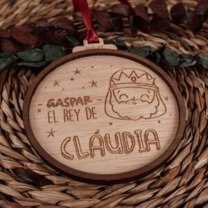 Bola de Navidad Reyes Magos Personalizada - Imagen 3