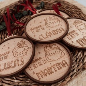Bola de Navidad Reyes Magos Personalizada - Imagen 7
