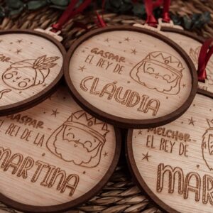 Bola de Navidad Reyes Magos Personalizada - Imagen 8