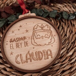Bola de Navidad Reyes Magos Personalizada - Imagen 10