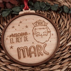 Bola de Navidad Reyes Magos Personalizada - Imagen 11