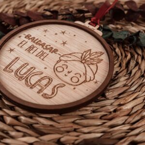 Bola de Navidad Reyes Magos Personalizada - Imagen 12
