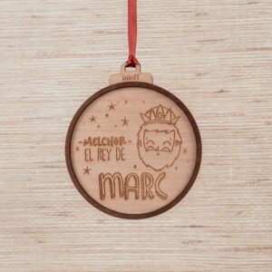 Bola de Navidad Reyes Magos Personalizada - Imagen 14