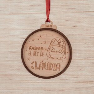 Bola de Navidad Reyes Magos Personalizada - Imagen 15