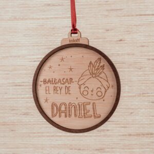 Bola de Navidad Reyes Magos Personalizada - Imagen 16