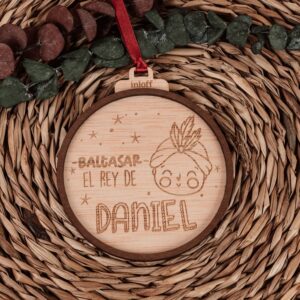 Bola de Navidad Reyes Magos Personalizada - Imagen 17