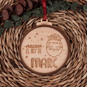 Bola de Navidad Reyes Magos Personalizada - Imagen 19