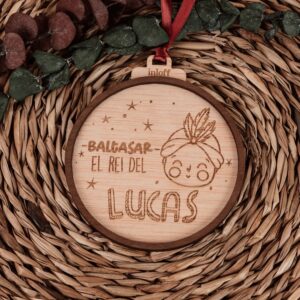 Bola de Navidad Reyes Magos Personalizada - Imagen 20