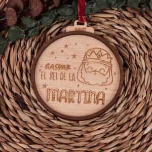 Bola de Navidad Reyes Magos Personalizada - Imagen 22