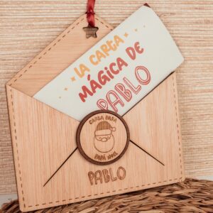 Sobre Mágico Papá Noel Personalizado - Imagen 4