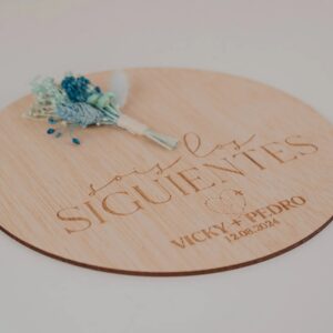 Placa Personalizada "Sois los Siguientes" para Bodas - Imagen 6