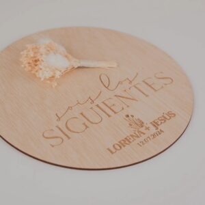 Placa "Sois los Siguientes" Boda Vintage - Imagen 8