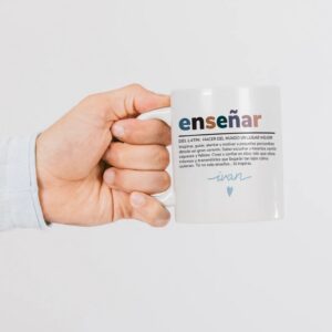 Taza Profe Personalizada "Enseñar" - Imagen 3