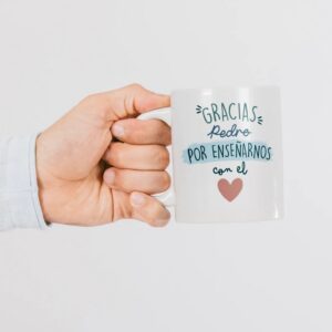 Taza Profe Personalizada 'Gracias de Corazón' - Imagen 3