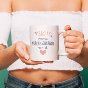 Taza Profe Personalizada 'Gracias de Corazón' - Imagen 5