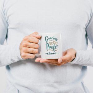 Taza Personalizada para Profesor/a "Gracias por Todo" - Imagen 6