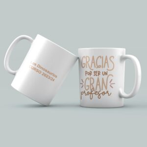 Taza Profe Gran Profe – Personalizable