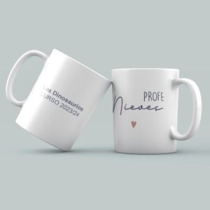 Taza Personalizada para Profesores con Nombre