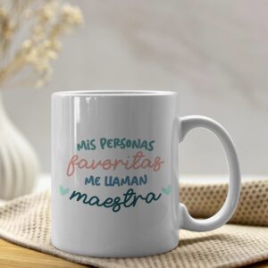 Taza Profe Personalizada "Personas Favoritas" - Imagen 4