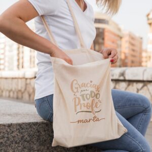 Tote Bag Profe Personalizada «Gracias por Todo»