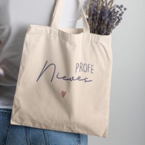 Tote Bag Profe Personalizada con Nombre - Imagen 3