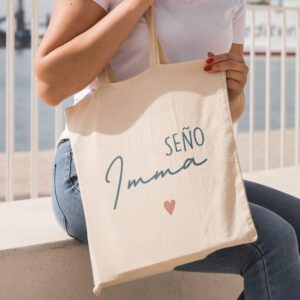 Tote Bag Profe Personalizada con Nombre - Imagen 6