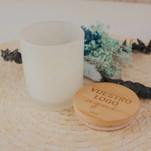 Vela Aromática Bambú Logo - Imagen 8