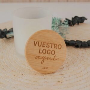 Vela Aromática Bambú Logo - Imagen 9