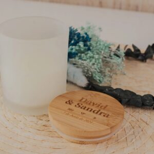Vela Aromática Bambú Recordatorio - Imagen 3