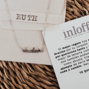 Collar de Plata "Te Quiero Abuela" - Imagen 3