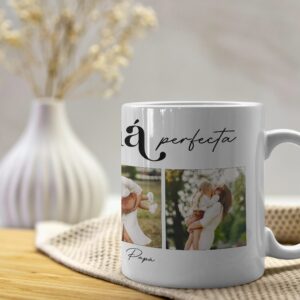 Taza Personalizada "Mamá Perfecta" con Fotos - Regalo Día de la Madre - Imagen 3