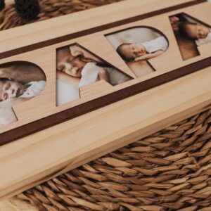 Marco de Fotos Personalizado Día del Padre con Mensaje PAPÁ - Imagen 8