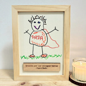 Marco Fotos "Te Quiero Papá" Personalizado con Grabado - Imagen 3
