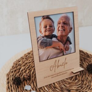 Portafotos Vintage "Abuelo" Personalizado con Dedicatoria - Imagen 5