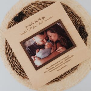 Marco de Fotos Personalizado 'Hasta el Fin del Mundo Papá' - Imagen 6