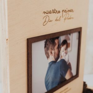 Marco Fotos Primer Día del Padre Personalizado - Imagen 3