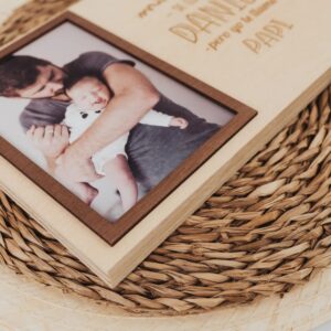 Marco Fotos Personalizado "Mi Héroe es Papá" con Foto - Imagen 8