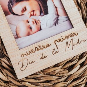 Portafotos Mini Imán Personalizado "Super Mamá" - Imagen 4