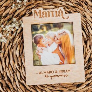 Portafotos Mini Imán Personalizado "Super Mamá" - Imagen 9
