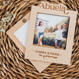Portafotos Imán Personalizado "Super Abuela" - Imagen 4