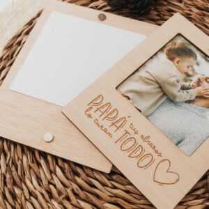 Portafotos Imán Personalizado Día del Padre - Imagen 3