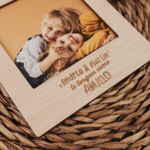 Portafotos Imán "Super Abuelo" Personalizado con Nombres - Imagen 3
