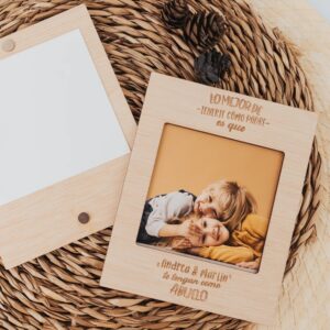 Portafotos Imán "Super Abuelo" Personalizado con Nombres - Imagen 4