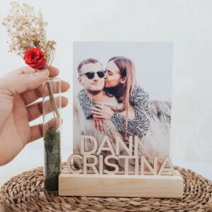 Portafotos Personalizado con Nombres Sant Jordi - Imagen 7