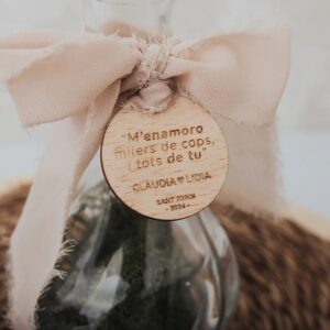 Jarrón Cristal Personalizado con Rosa Eterna - Edición Sant Jordi - Imagen 9