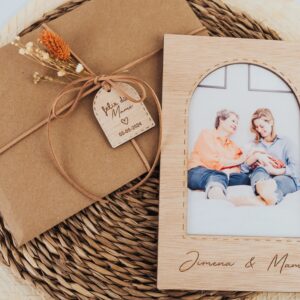 Tarjeta Mensaje Grabada con Foto Personalizada «Abuela»