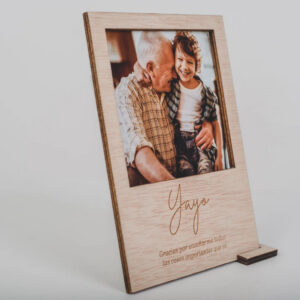 Portafotos Vintage Boda Personalizado - Imagen 3