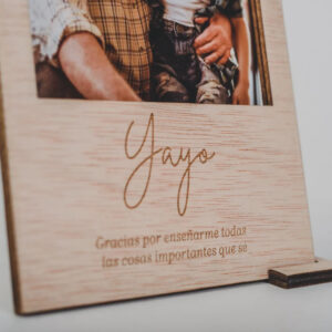 Portafotos Vintage Boda Personalizado - Imagen 4